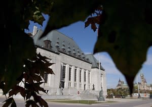 The Supreme Court of Canada is seen in Ottawa, Ont. October 2, 2012. THE CANADIAN PRESS/Adrian Wyld