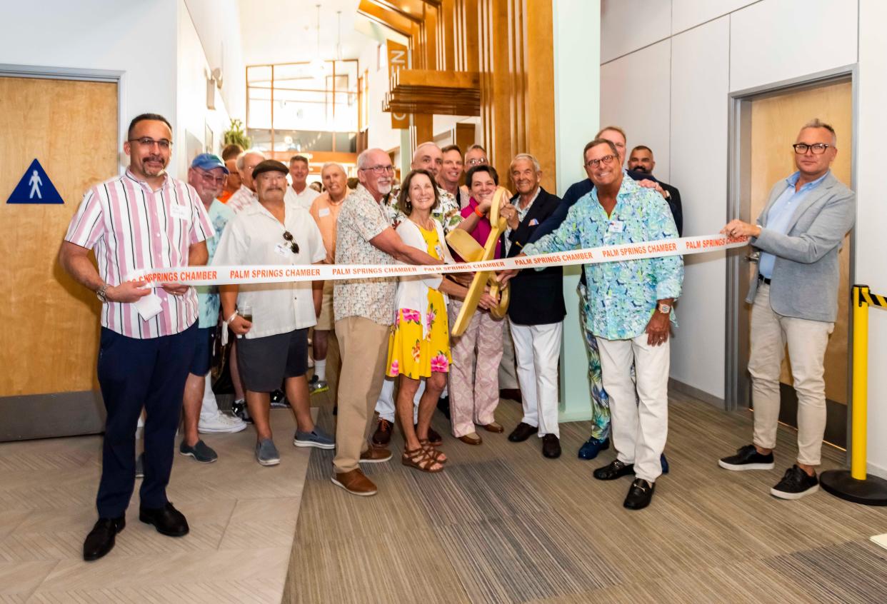 The May 4, 2022, ribbon-cutting ceremony at DAP Health celebrated the organization's Vision Forward Campaign.