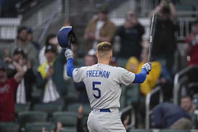 Freddie Freeman Hits Game-Winning Homer in Atlanta Homecoming as Dodgers  Rally to Beat Braves 8-6 – NBC Los Angeles