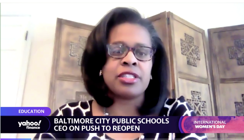 Baltimore City Schools CEO Sonja Santelises speaks to Yahoo Finance.