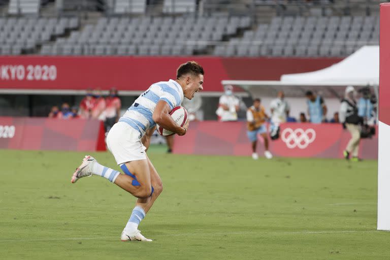 Los Pumas 7s ganaron un partido inolvidable ante Sudáfrica y estan en semifinales de los Juegos Olímpicos.