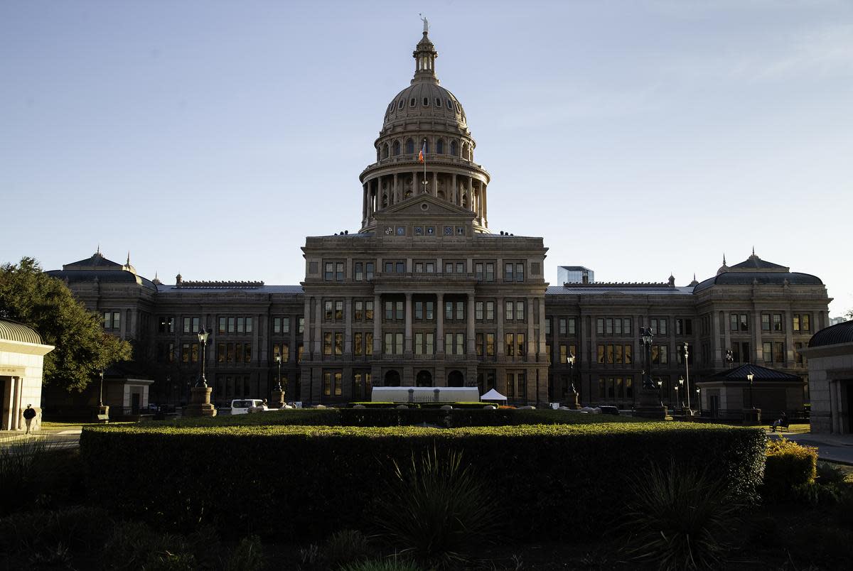 The Texas Capitol on Feb. 1, 2021.