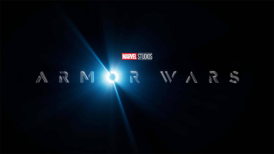 Armor Wars logo Marvel Studios