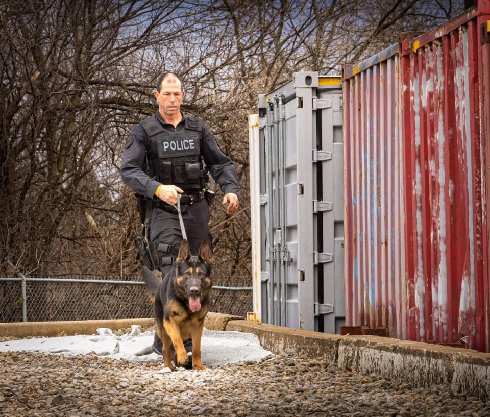 K9 Bingo and Sgt. Smith