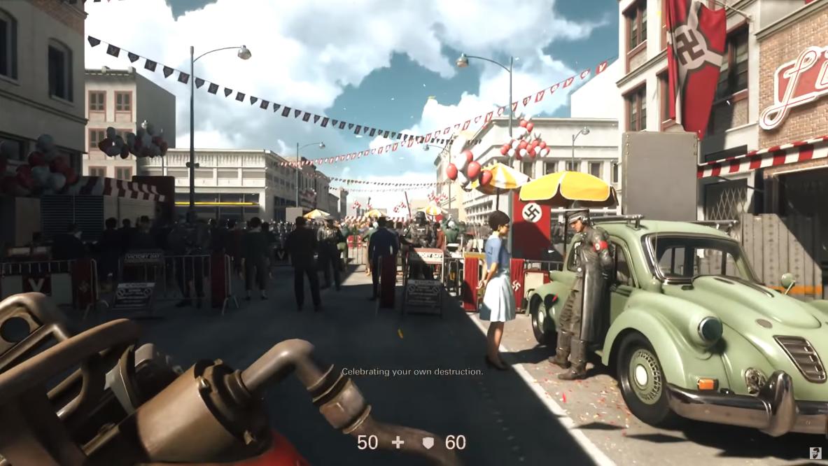 The real villain in 'Wolfenstein II' is a complicit America