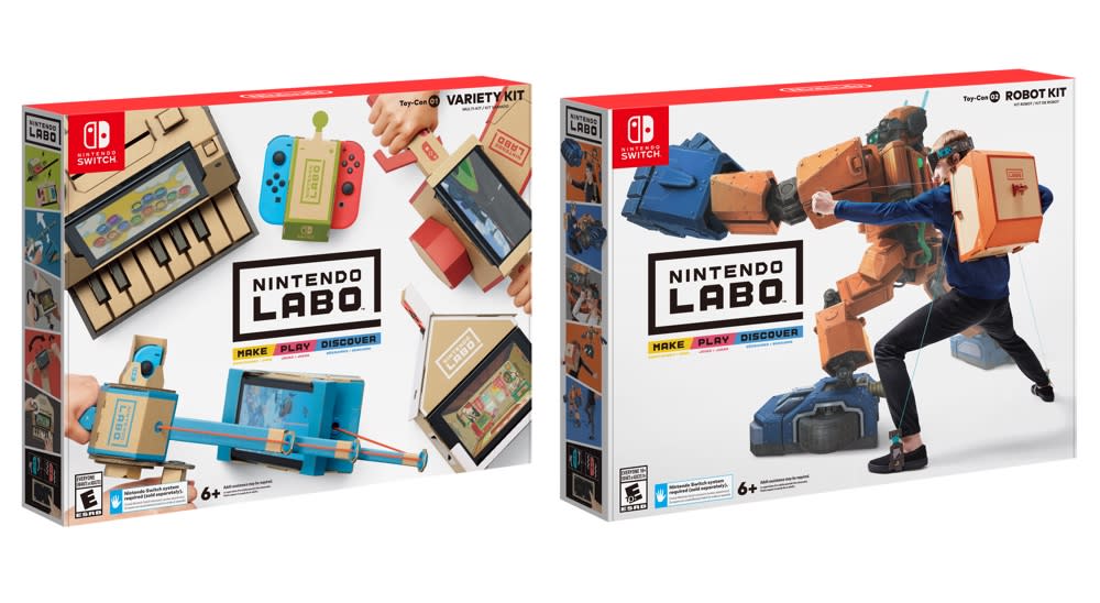 Nintendo Labo Kit, Switch, Robot, Review, , Guide Unofficial