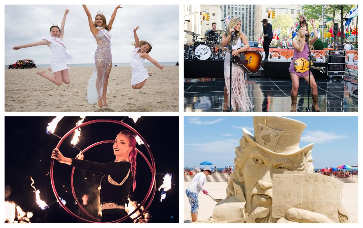 A number of events are returning to the beach this summer, including the Hampton Beach Master Sand Sculpting Classic and the Hampton Beach Seafood Festival.