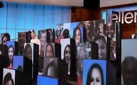 The Ellen Show's virtual audience - YouTube