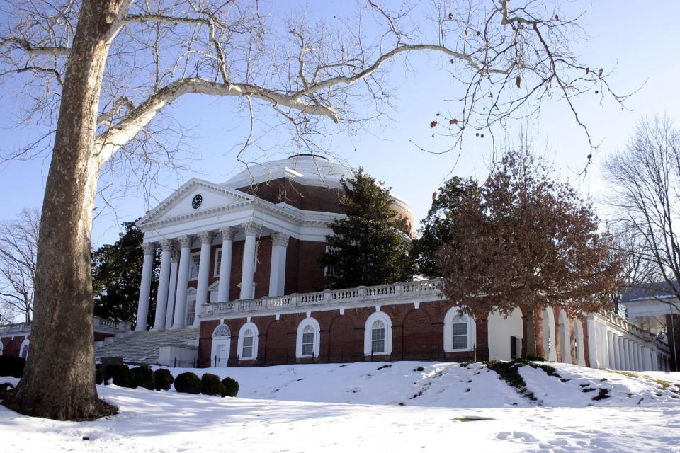 44) University of Virginia (in Charlottesville, Virginia)