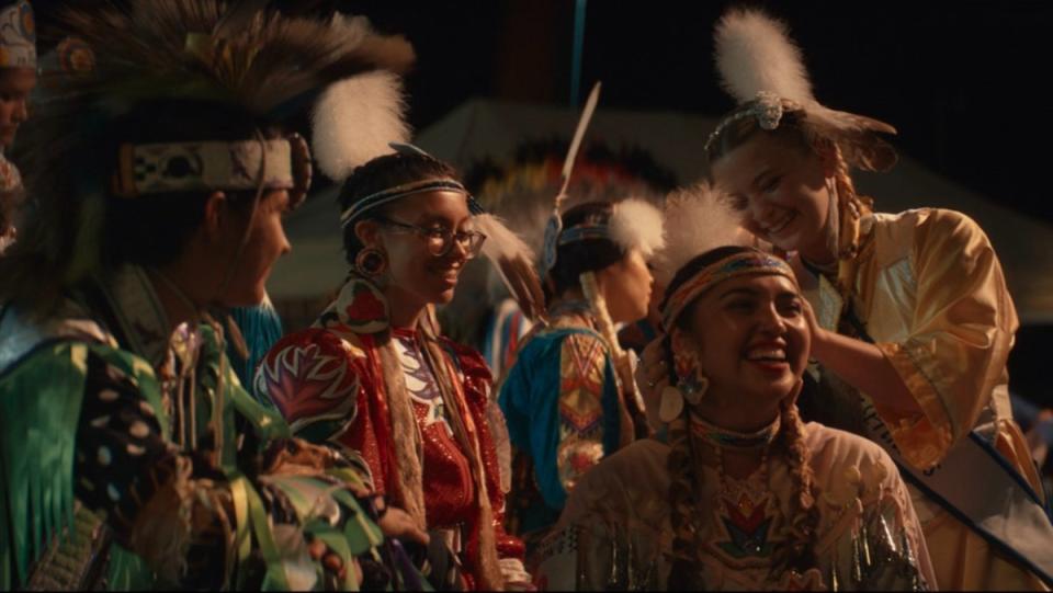 People of the Choctaw Nation at the powwow in Echo