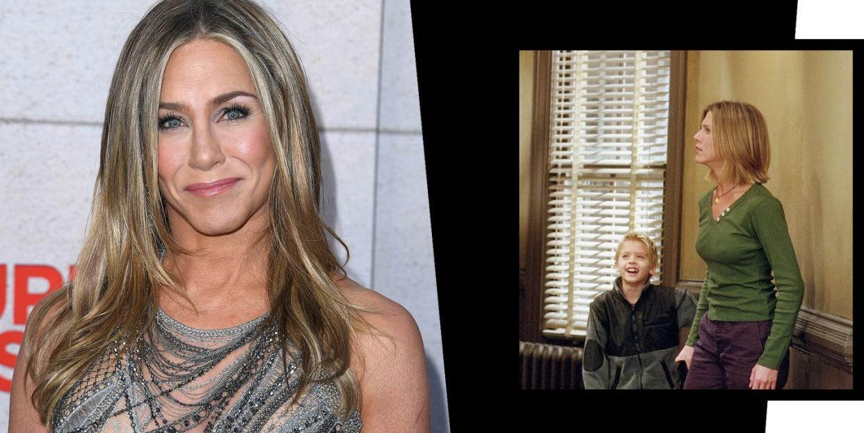 jennifer aniston cole sprouse reaction