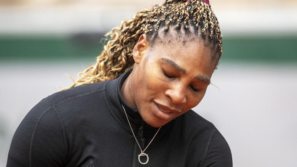 Serena Williams, pictured here in action at the French Open.