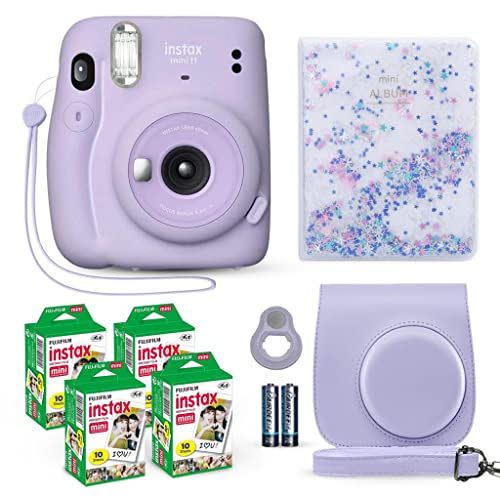 4) Instax Mini 11 Instant Camera + Case Set