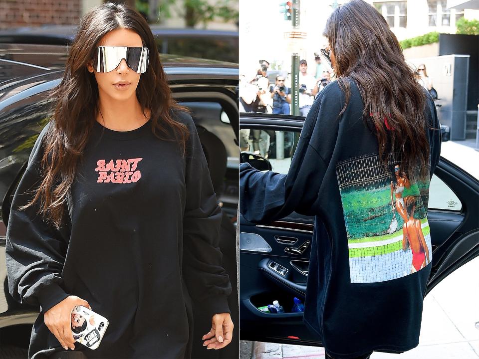 <em>Life of Pablo? </em>More like <em>Wife</em> of Pablo. Kim Kardashian West is clearly a huge fan of her husband, Kanye. 