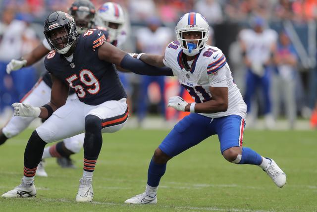 KeeSean Johnson is tackled by Bears CB Tyrique Stevenson - 2023 Buffalo  Bills - Bills Fans