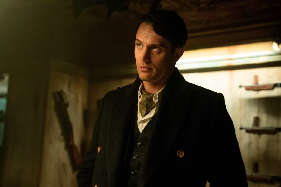 Colin Woodell in a scene from The Continental: From the World of John Wick