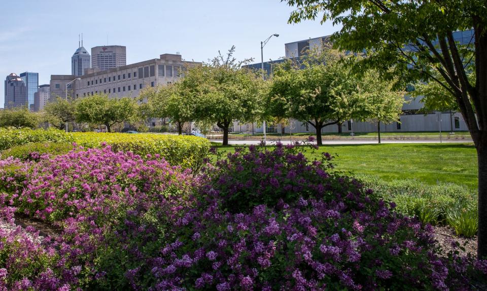 A look at the IUPUI campus in Indianapolis on Tuesday, April 27, 2021.