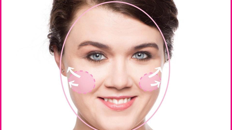 how to apply blush