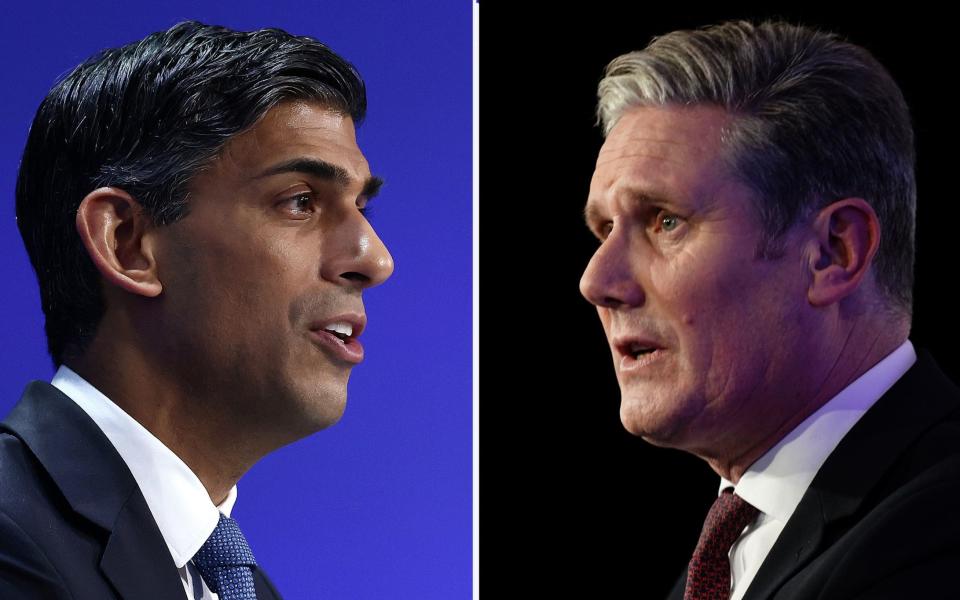 Rishi Sunak and Sir Keir Starmer