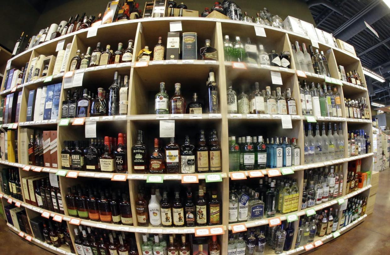 <span class="caption">Beer, wine and hard liquor are causing nearly 100,000 U.S. deaths a year.</span> <span class="attribution"><a class="link " href="https://newsroom.ap.org/detail/ProhibitionHealth/b94feb33aea647bc84b5c8fff1362a07/photo?boardId=37be9465fcce45d283d5431cccb20a6a&st=boards&mediaType=audio,photo,video,graphic&sortBy=&dateRange=Anytime&totalCount=139&currentItemNo=0" rel="nofollow noopener" target="_blank" data-ylk="slk:AP Photo/Rick Bowmer;elm:context_link;itc:0;sec:content-canvas">AP Photo/Rick Bowmer</a></span>