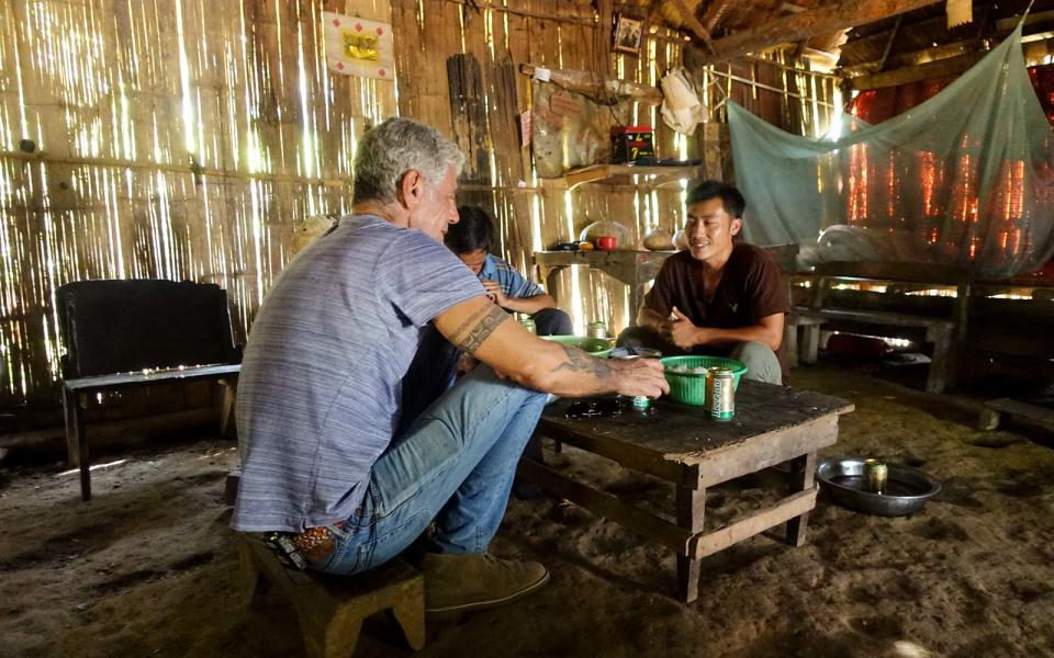 Anthony Bourdain in Laos