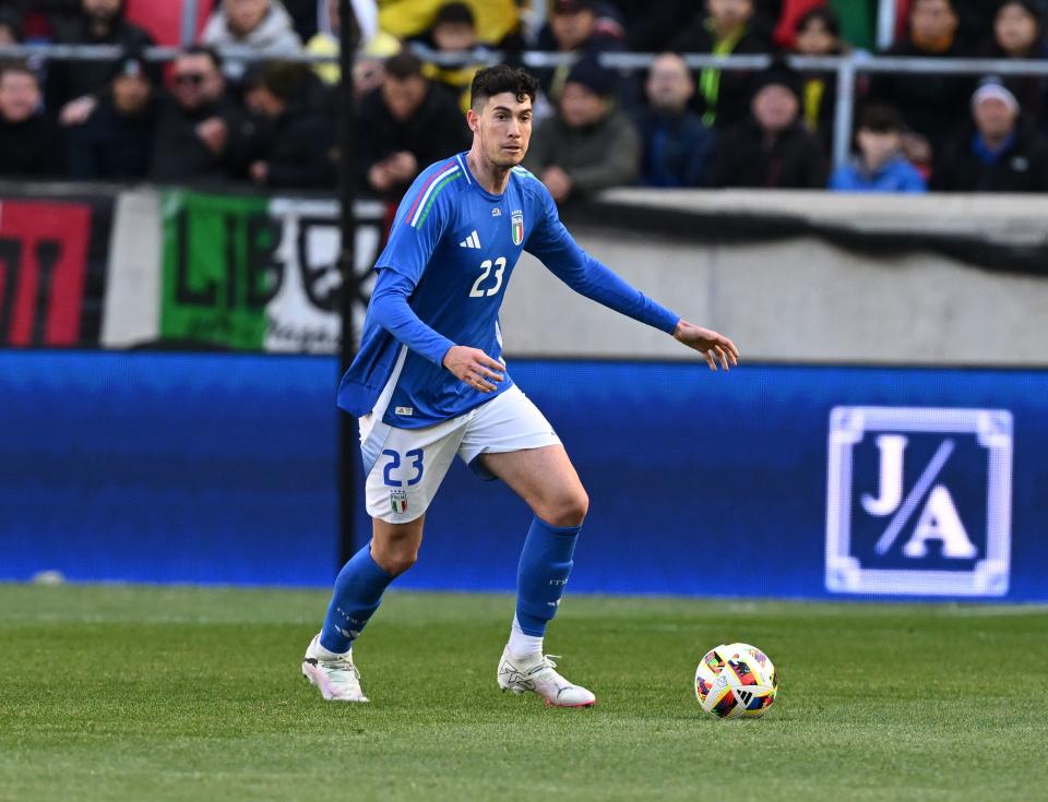 Photo – Inter Milan Defender Celebrates Italy EURO 2024 Comeback Win Vs Albania