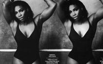 <p>Serena was named one of People magazine’s most beautiful women of 2016, but fans noticed something amiss when this photo accompanied the magazine’sarticle. Serena promptly uploaded the real version to placate her angry fans. </p>