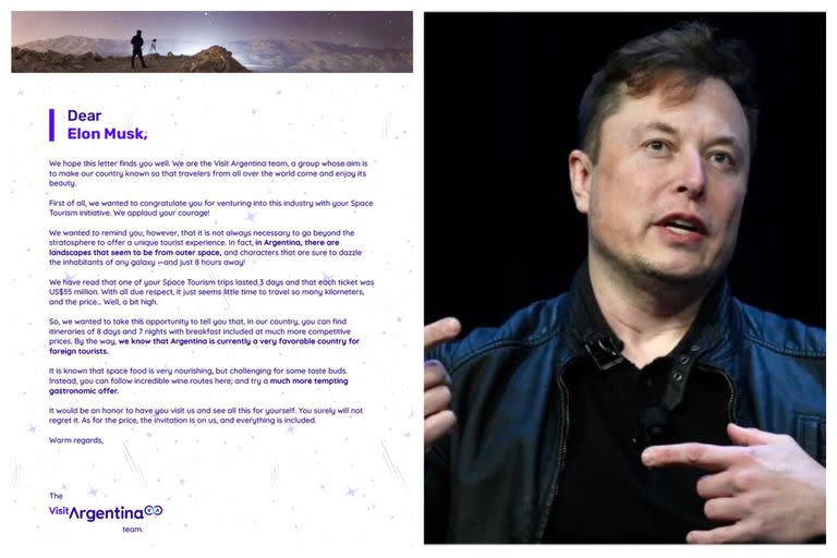 Un organismo del Gobierno invitó a Elon Musk a través de Twitter.