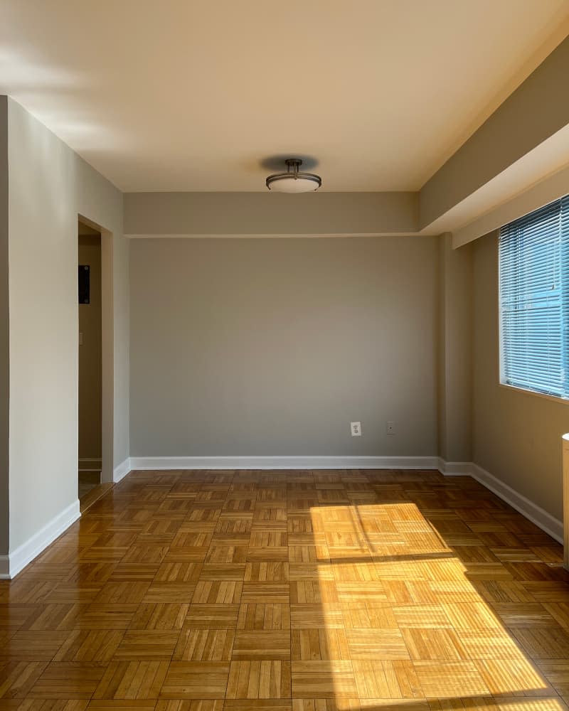 Empty living room.