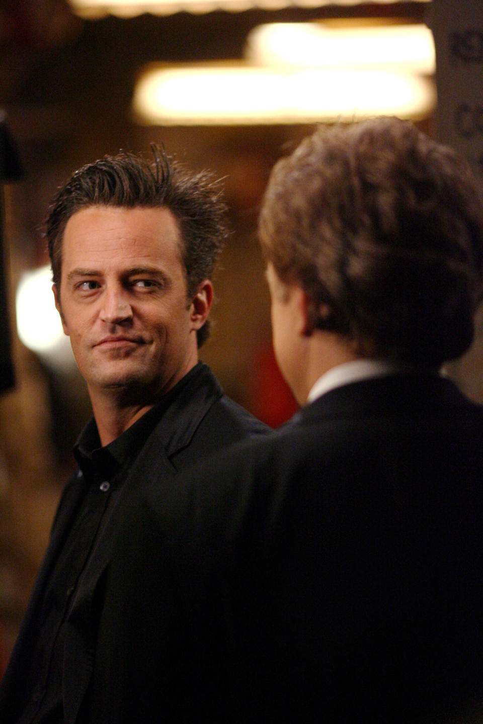 Closeup of Matthew Perry