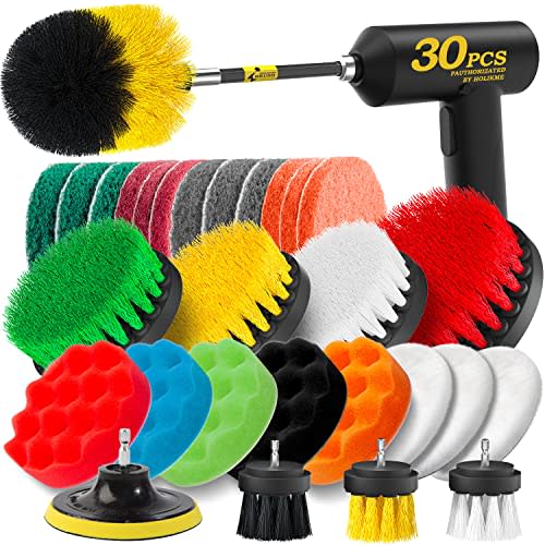 Drill Scrubber Brush Kit - Vehicle Fantasy - Medium