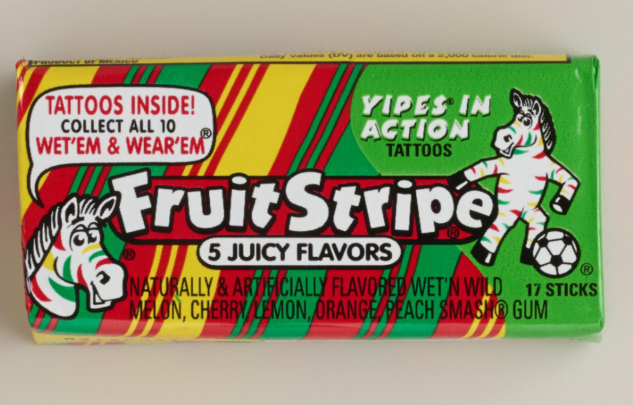 fruit stripe gum