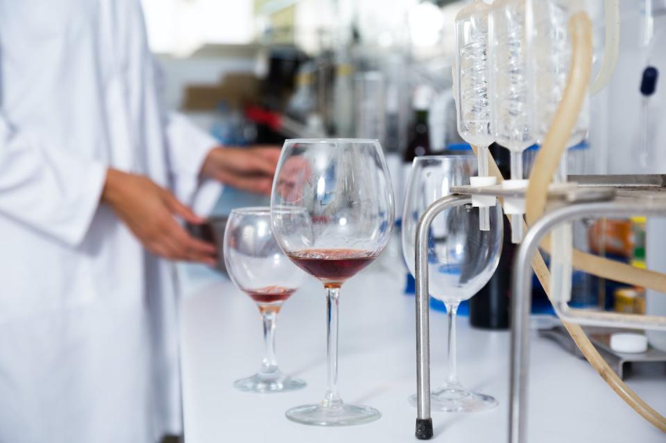 <a href="https://www.shutterstock.com/es/image-photo/laboratory-winery-checking-acidity-wine-organoleptic-1786006157" rel="nofollow noopener" target="_blank" data-ylk="slk:Shutterstock / Caftor;elm:context_link;itc:0;sec:content-canvas" class="link ">Shutterstock / Caftor</a>