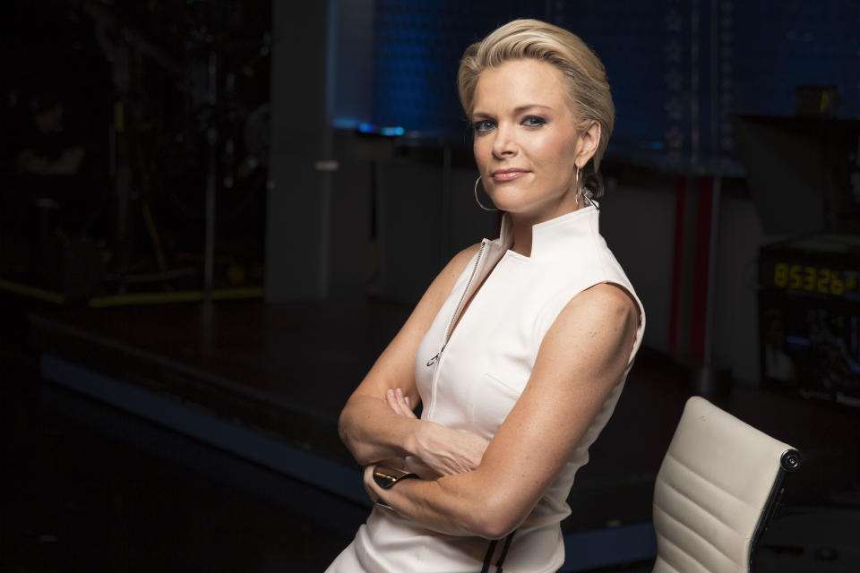 FILE - In this May 5, 2016 file photo, Megyn Kelly poses for a portrait in New York. Fox News Channel's Bill O'Reilly is questioning Kelly's loyalty for writing in her just-published memoir and talking about accusations that former Fox chief Roger Ailes made unwanted sexual advances on her a decade ago.  Kelly responded that she had the support of her new bosses to write about the incidents. (Photo by Victoria Will/Invision/AP, File)