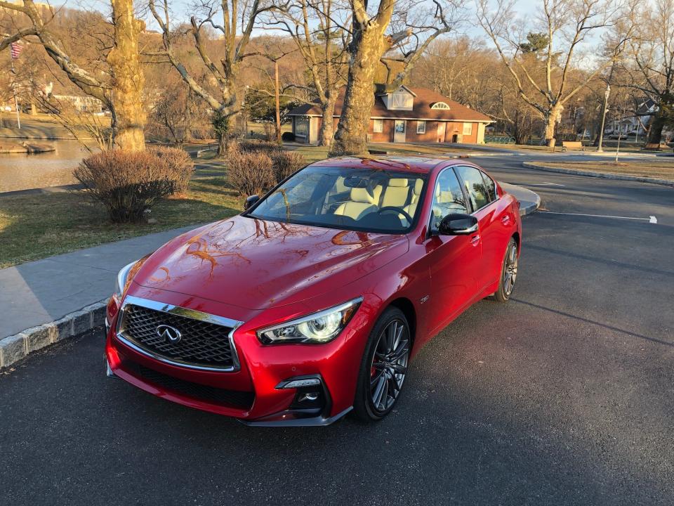 Infiniti Q50 Red Sport 400