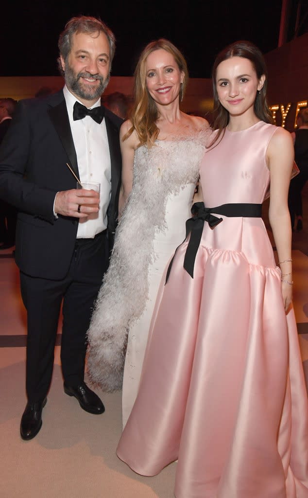  Judd Apatow, Leslie Mann, Maude Apatow, 2019 Vanity Fair After Party, 2019 Oscars, After Party