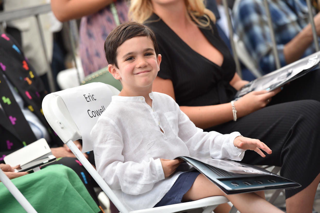 HOLLYWOOD, CA - AUGUST 22:  Eric Cowell attends the ceremony honoring Simon Cowell with star on the Hollywood Walk of Fame on August 22, 2018 in Hollywood, California.  (Photo by Axelle/Bauer-Griffin/FilmMagic)