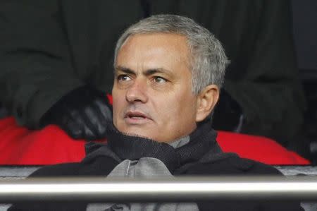 Football Soccer - Fulham v Middlesbrough - Sky Bet Football League Championship - Craven Cottage - 27/2/16 Former Chelsea manager Jose Mourinho in the stands Action Images via Reuters / John Marsh