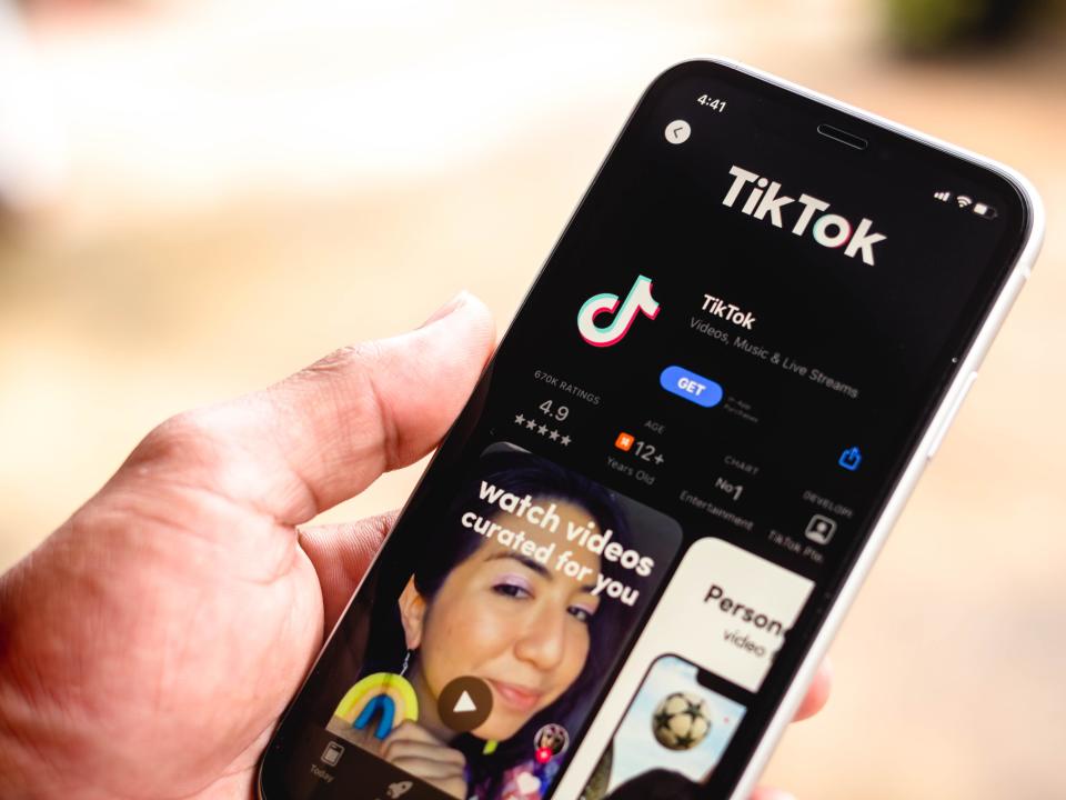 TikTok app