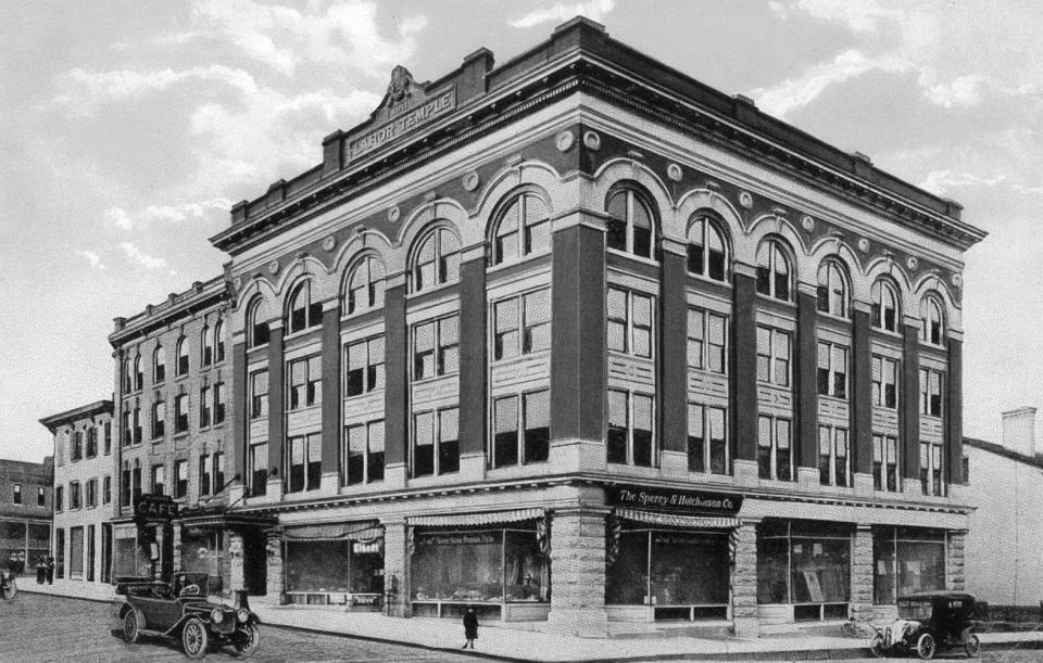 The Utica Labor Temple at Charlotte and Devereux streets, built in 1911 by the Utica Trades and Labor Assembly for $54,465, housed headquarters for local labor unions. It was torn down in 1966 to make room for a parking garage in the rear of the State Office Building.