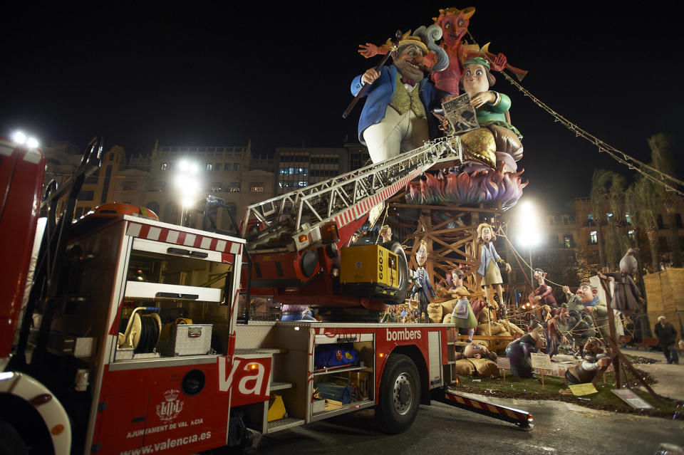 Las Fallas Festival in Valencia