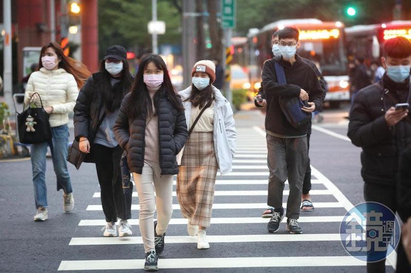 明天大陸冷氣團南下，北部及東北部整天感受偏冷。（本刊資料照）