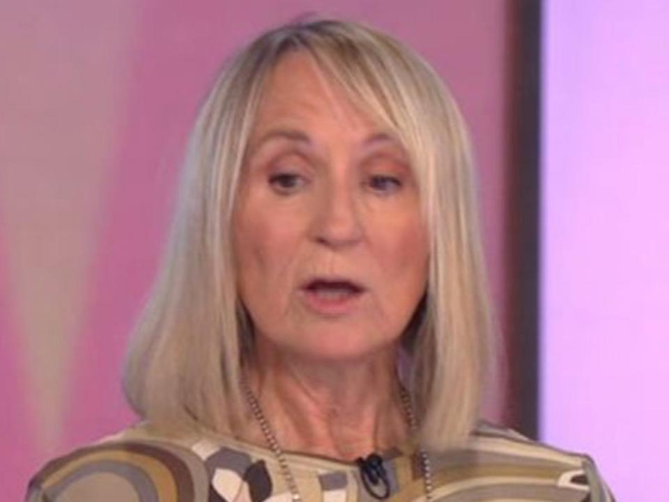 Carol McGiffin on ‘Loose Women’ (ITV)