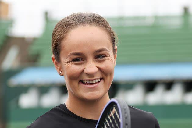 Ash Barty, the world’s No. 1 women’s player, announced her plans to retire on Wednesday. (Photo: Graham Denholm via Getty Images)