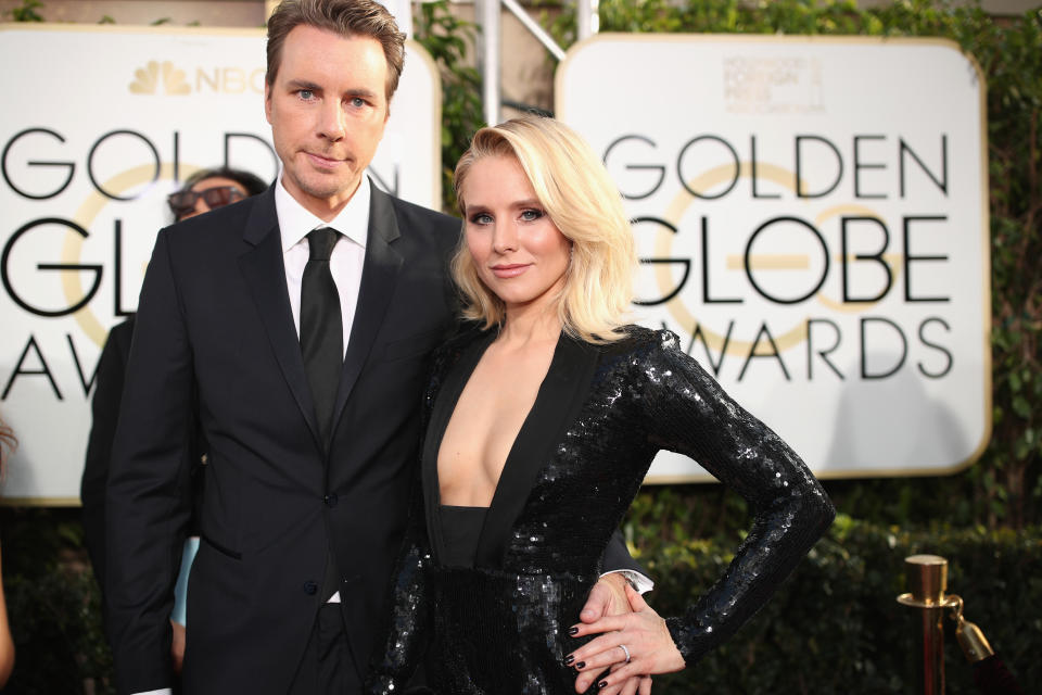 Dax Shepard and Kristen Bell (Credit: Getty)