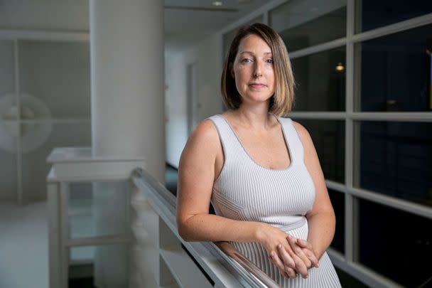 PHOTO: Dr. Caitlin Bernard, an Indianapolis obstetrician-gynecologist, is shown on July 26, 2022. (Amanda Andrade-Rhoades/The New York Times via Redux)