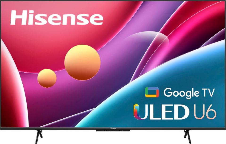 Hisense 75-inch Class U6HF Series ULED 4K Ultra HD Smart Fire TV