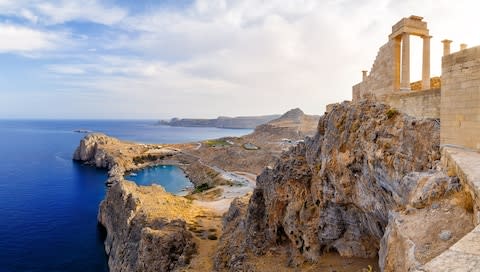 The Acropolis of Lindos - Credit: GETTY