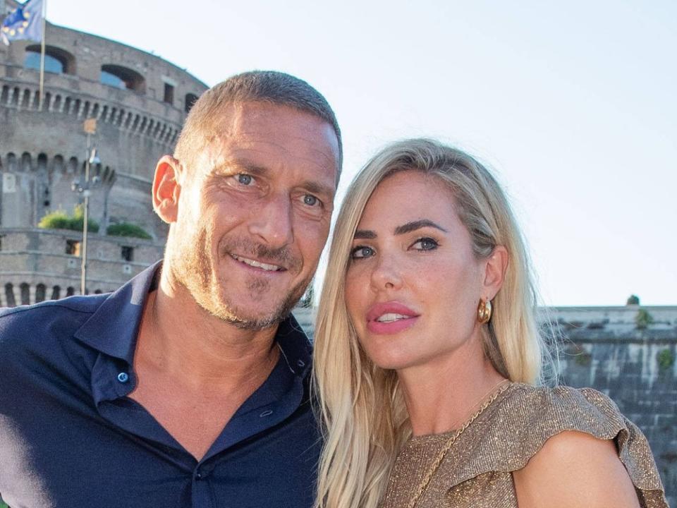 Sind kein Liebespaar mehr: Francesco Totti und seine Noch-Ehefrau Ilary Blasi haben sich getrennt. (Bild: imago/Independent Photo Agency Int.)