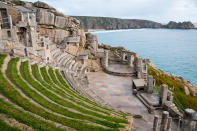 This one-of-a-kind theatre is carved into a rocky cliff in Porthcurno, Cornwall. Productions include everything from King Lear to The Wizard of Oz. [Photo: Getty]